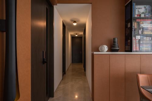 Contemporary Foyer at parc clemantis