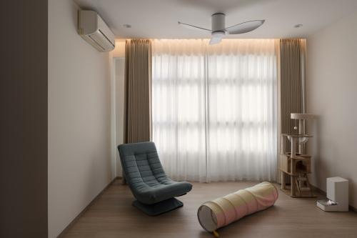 Scandinavian Living Room at compassvale bow