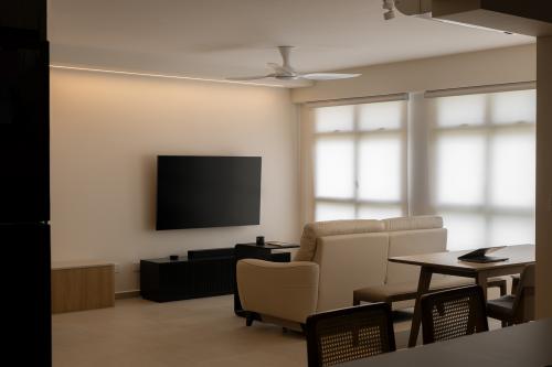 Modern Living Room at northshore drive