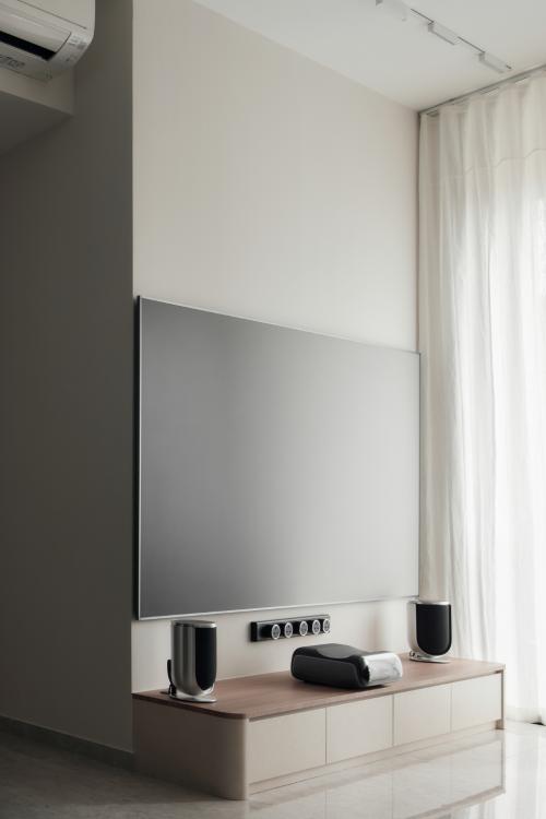 Minimalist Living Room at 959 Parc Komo