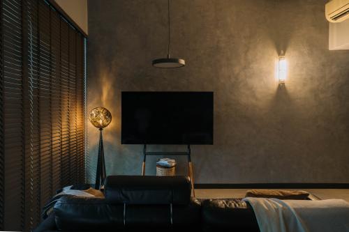 Industrial Living Room at 503 Bedok Reservoir