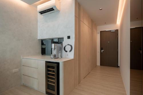 Minimalist Hallway at Treasure at Tampines