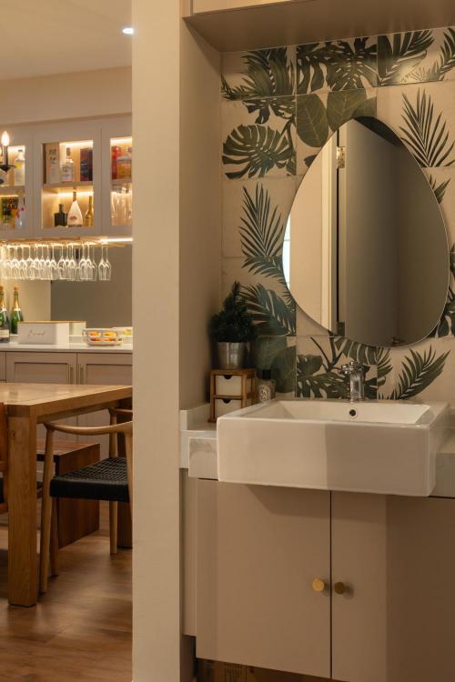Contemporary Bathroom at 128 Hillview