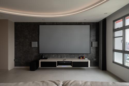 Modern Living Room at City Vue