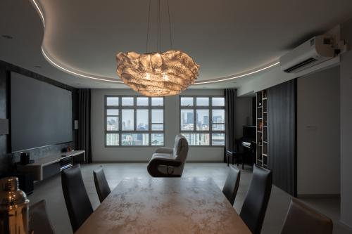 Modern Living Room at City Vue