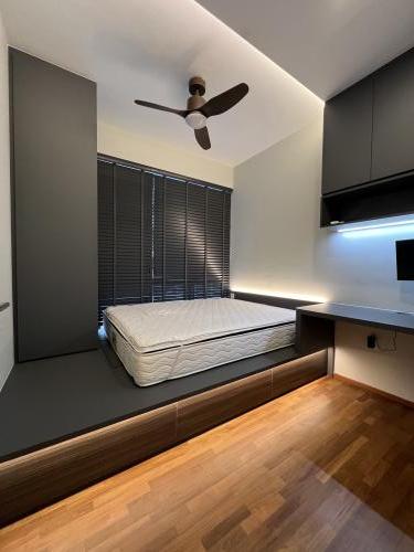 Minimalist Bedroom at Parc Central