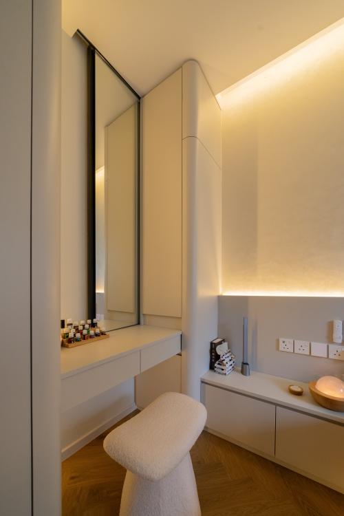 Minimalist Bedroom at The Amore
