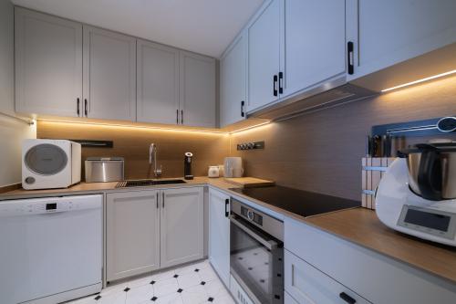 Minimalist Kitchen at The Amore