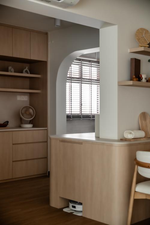 Modern Pantry at Tampines HDB BTO