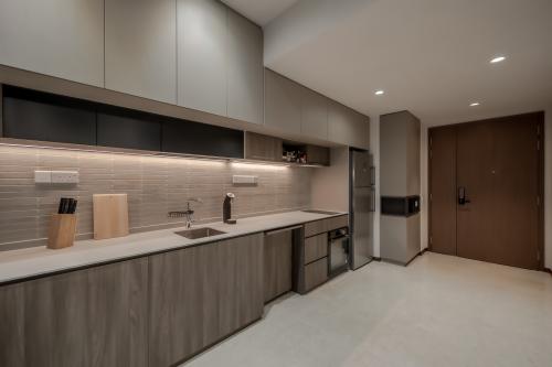 Modern Kitchen at Verdale Condo