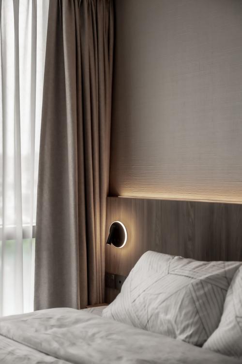 Modern Bedroom at Verdale Condo