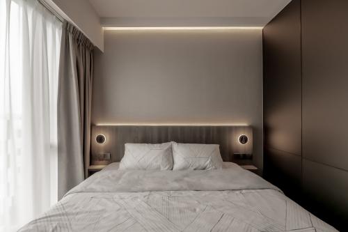 Modern Bedroom at Verdale Condo