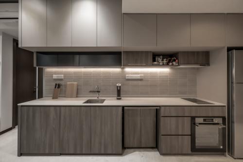 Modern Kitchen at Verdale Condo