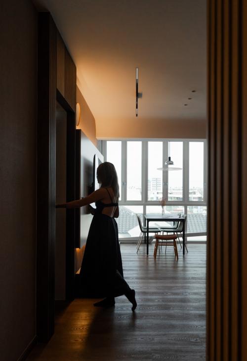 Modern Living Room at Palm Galleria