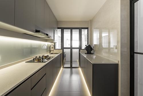 Contemporary Kitchen at Seng Kang