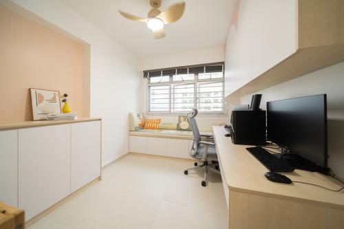 Minimalist Bedroom at Fernvale Link