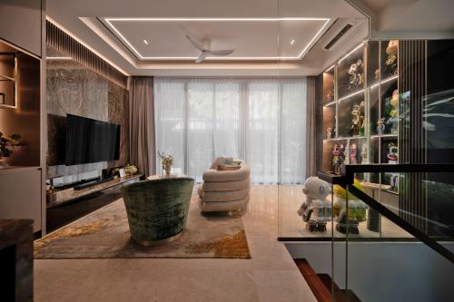 Modern Living Room at Alana