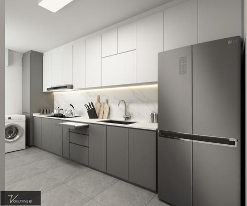 Contemporary Kitchen at 181 EDGEFIELD