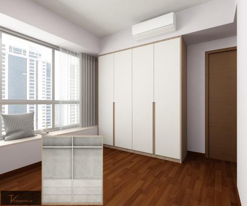 Contemporary Bedroom at THE PARC