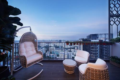 Modern Balcony at Gem Residences