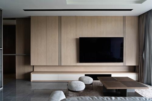Contemporary Living Room at 760 BEDOK