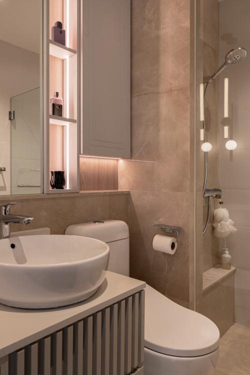 Modern Basement at The Trillium