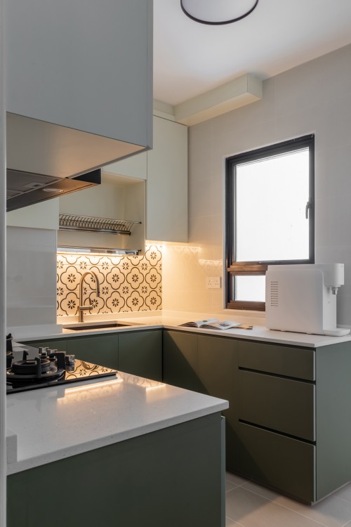 Contemporary Kitchen at 441B Fernvale Road