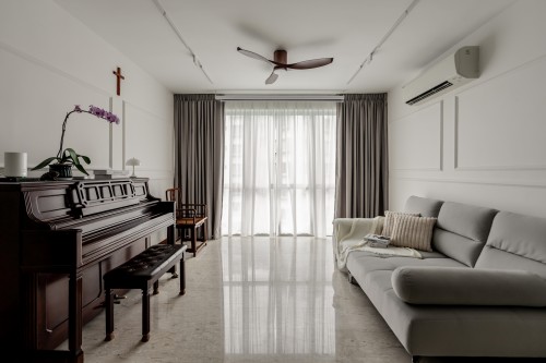 Modern Living Room at The Eden