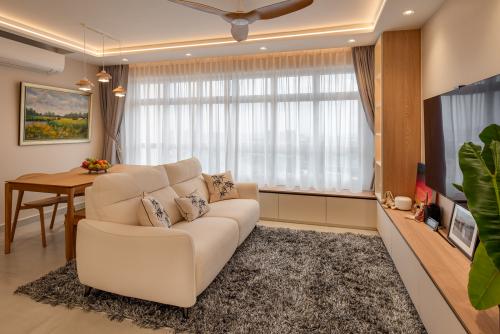 Scandinavian Living Room at 293c bukit batok