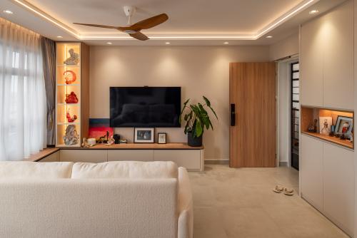 Scandinavian Living Room at 293c bukit batok