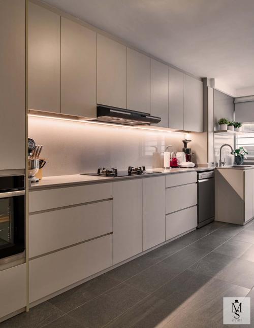 Modern Entryway at 229 Tampines