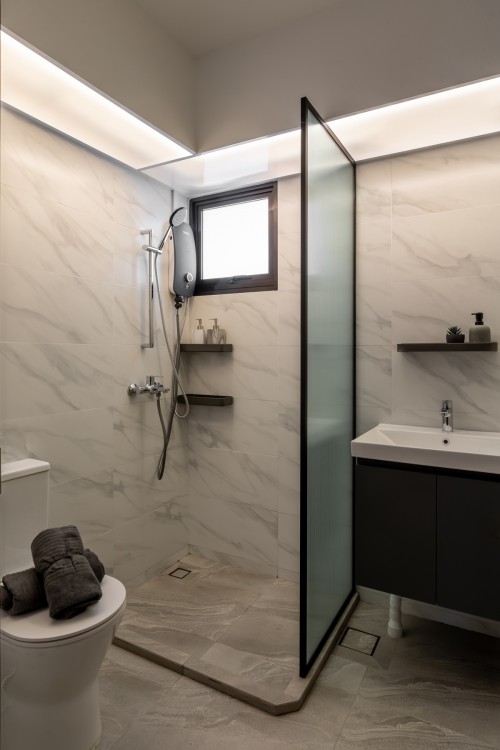 Contemporary Bathroom at Tengah Garden Walk