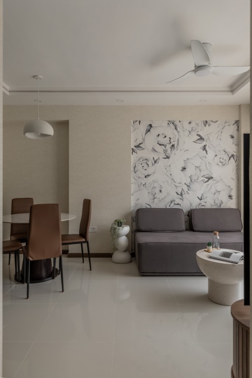 Contemporary Living Room at Tengah Garden Walk