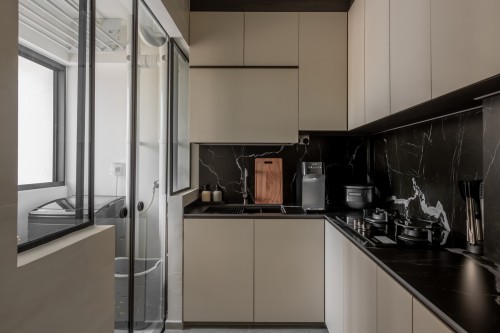 Contemporary Kitchen at Tengah Garden Walk