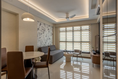 Contemporary Living Room at Tengah Garden Walk