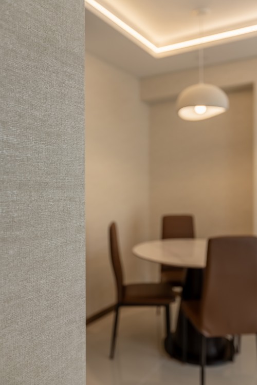 Contemporary Dining Room at Tengah Garden Walk