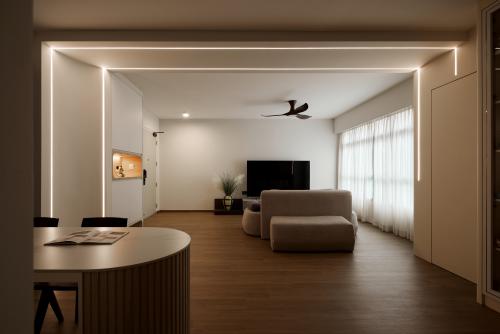 Modern Living Room at Keat Hong Mirage