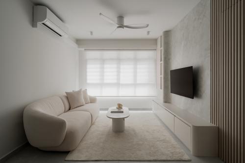 Modern Living Room at Kallang Breeze