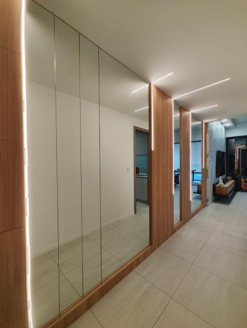 Contemporary Entryway at Woodleigh Residences