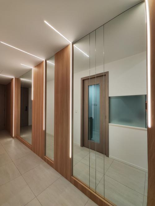 Contemporary Entryway at Woodleigh Residences