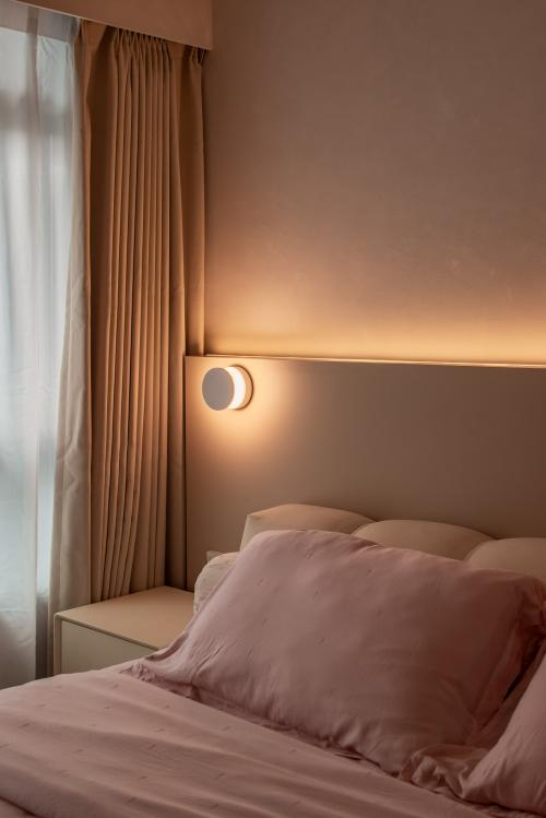 Minimalist Bedroom at 4-Room BTO @ Geylang
