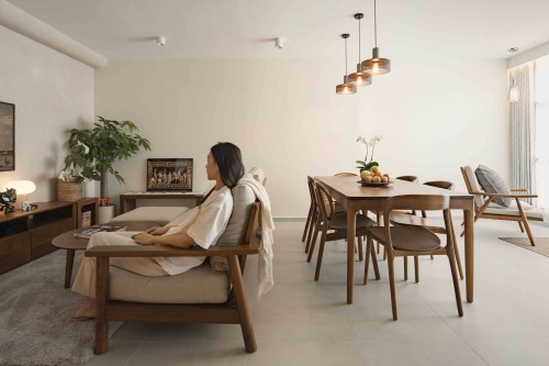Modern Living Room at Upper Boon Keng