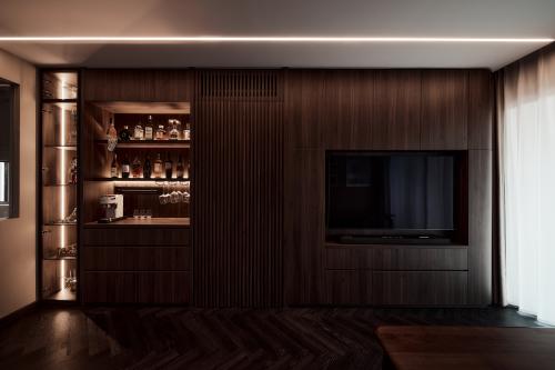Contemporary Living Room at Normanton Park
