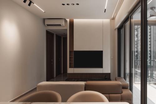 Modern Living Room at Parc Clematis