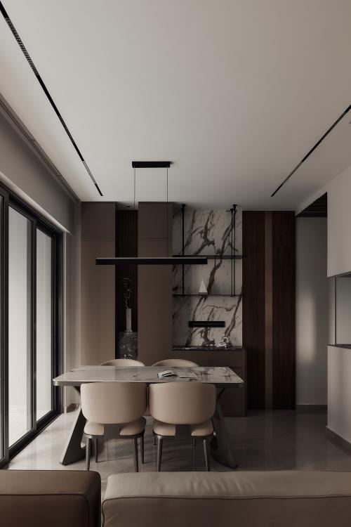 Modern Dining Room at Parc Clematis