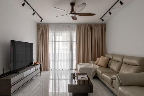 Modern Living Room at Yishun Street 21