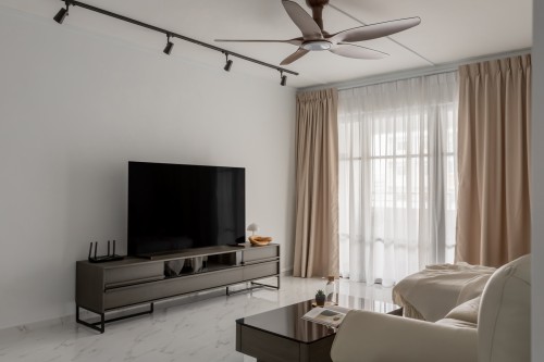 Modern Living Room at Yishun Street 21