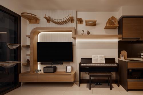 Scandinavian Living Room at Midwood