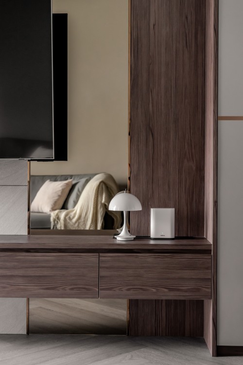 Modern Living Room at The Trilinq
