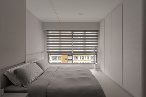 Minimalist Bedroom at Edgedale Plains
